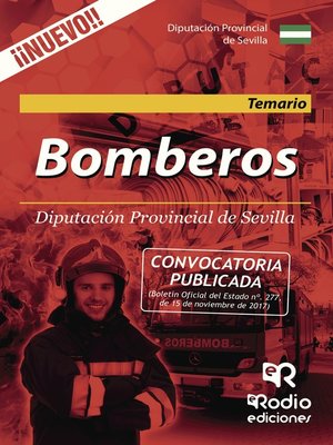 cover image of Bomberos. Diputación Provincial de Sevilla. Temario